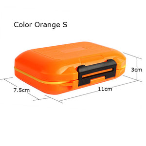 Goture New Design Fishing Tackle Boxes Double Layer 30 Compartments Lure Fishing Box S/M/L Fly Fishing Tackle Boxes Accessories