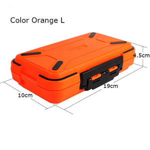 Goture New Design Fishing Tackle Boxes Double Layer 30 Compartments Lure Fishing Box S/M/L Fly Fishing Tackle Boxes Accessories