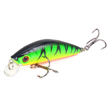 SEAPESCA Minnow Fishing Lure 70mm 8g 3D Eyes Crankbait Wobblers Artificial Plastic Hard Bait peche Fishing Tackle JK9