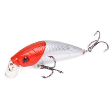SEAPESCA Minnow Fishing Lure 70mm 8g 3D Eyes Crankbait Wobblers Artificial Plastic Hard Bait peche Fishing Tackle JK9