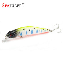 SEALURER Boxed  Fishing lures  Minnow   High Quality Tackle  100mm  11.7g  Wobblers Crankbait  with 6#  Hooks 3D Eyes