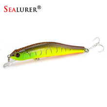 SEALURER Boxed  Fishing lures  Minnow   High Quality Tackle  100mm  11.7g  Wobblers Crankbait  with 6#  Hooks 3D Eyes