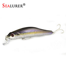 SEALURER Boxed  Fishing lures  Minnow   High Quality Tackle  100mm  11.7g  Wobblers Crankbait  with 6#  Hooks 3D Eyes