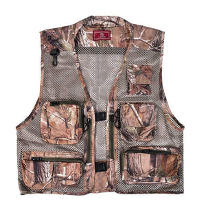 Leo Fishing Vest Multi-pocket Waistcoat Super-breathable Mesh Fish Apparel Outdoor Clothes Lightweight Fishing Clothing