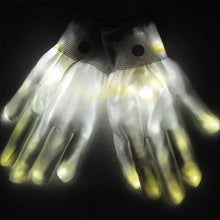 Adults Outdoor Camping Flashlight  LED Light  Fishing  Optical Fiber Luminous Gloves Glowing Riding At Night Magic  Apparel