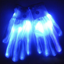 Adults Outdoor Camping Flashlight  LED Light  Fishing  Optical Fiber Luminous Gloves Glowing Riding At Night Magic  Apparel