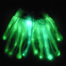 Adults Outdoor Camping Flashlight  LED Light  Fishing  Optical Fiber Luminous Gloves Glowing Riding At Night Magic  Apparel