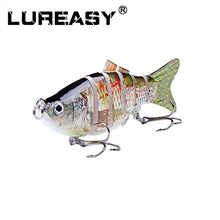 LUREASY 10CM 20G Swimbait Hard Bait Fishing Lure Quality Professional Isca Artificial Lures Tackle Minnow Fishing Accessories