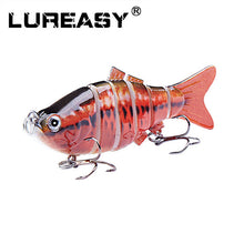 LUREASY 10CM 20G Swimbait Hard Bait Fishing Lure Quality Professional Isca Artificial Lures Tackle Minnow Fishing Accessories