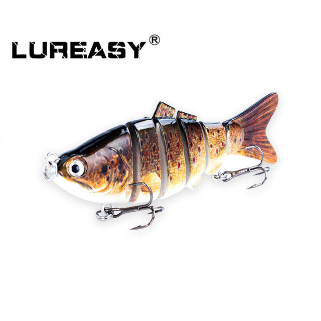 LUREASY 10CM 20G Swimbait Hard Bait Fishing Lure Quality Professional Isca Artificial Lures Tackle Minnow Fishing Accessories