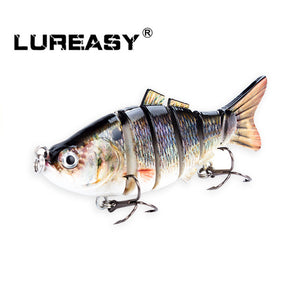 LUREASY 10CM 20G Swimbait Hard Bait Fishing Lure Quality Professional Isca Artificial Lures Tackle Minnow Fishing Accessories