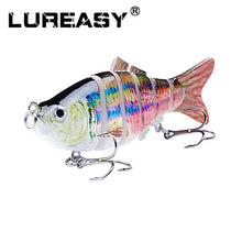 LUREASY 10CM 20G Swimbait Hard Bait Fishing Lure Quality Professional Isca Artificial Lures Tackle Minnow Fishing Accessories