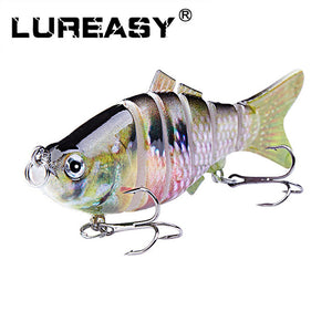 LUREASY 10CM 20G Swimbait Hard Bait Fishing Lure Quality Professional Isca Artificial Lures Tackle Minnow Fishing Accessories