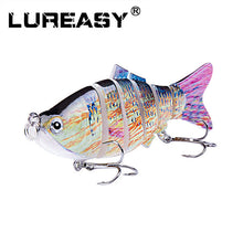 LUREASY 10CM 20G Swimbait Hard Bait Fishing Lure Quality Professional Isca Artificial Lures Tackle Minnow Fishing Accessories