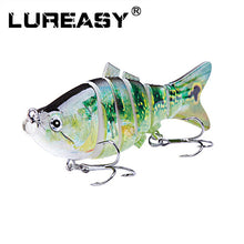 LUREASY 10CM 20G Swimbait Hard Bait Fishing Lure Quality Professional Isca Artificial Lures Tackle Minnow Fishing Accessories