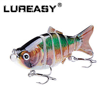 LUREASY 10CM 20G Swimbait Hard Bait Fishing Lure Quality Professional Isca Artificial Lures Tackle Minnow Fishing Accessories