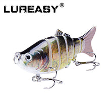 LUREASY 10CM 20G Swimbait Hard Bait Fishing Lure Quality Professional Isca Artificial Lures Tackle Minnow Fishing Accessories