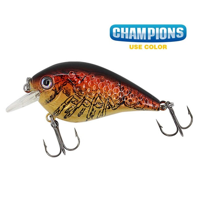 Crankbait Fishing Wobblers Hard bait Bass Fishing Lure 60mm 10g  fishing tackle minnow
